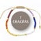 BALIPURA – 7-Chakra-Armband für Damen – schützende Heilsteine ​​– Kristallarmband für Damen – Granat- und Amethyststein, handgefertigtes 925er-Silberarmband für Damen – 2 mm kLEINE Perlenarmbänder