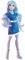 Disney Princess Zombies 3 Addison Fashion Doll - Muñeca de 12 pulgadas con pelo largo azul, vestido, zapatos y accesorios. Juguete para niños a partir de 6 años