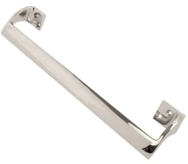 VIBE Oval Grip Handle 300mm on Chrome Pull Handle on Chrome for Internal Doors