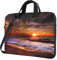 NOLACE Butterfly Wings 15,6 Zoll Laptop oder Tablet, strapazierfähiges und wasserabweisendes Gewebe, leicht, Business Casual, Beach Sunrise, 14 inch