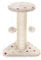 Nobleza Cat Scratching Post Small Cat Activity Center Kitty Climbing Tree with sisal Kitten Play Tower with Hanging Toys, Brown