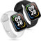 Xisair 2 Braccialetti di Ricambio Compatibili con Redmi Watch 3 Active Cinturino Impermeabile, Fascia Sportiva Traspirante Cinturino in Silicone per Redmi Watch 3 Active