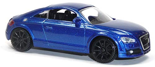 Generisch Modellauto kompatibel mit 2007 Audi TT Coupé Modellauto ca. 1:43/10-11-cm blau metallic