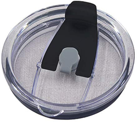 Maxtonser Tumbler Lids Tumbler Cover Replacement Spill-Proof Splash Resistant Travel Mug Lid with Straw Hole Plastic Material,Cup Tumbler Lids