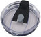 Maxtonser Tumbler Lids Tumbler Cover Replacement Spill-Proof Splash Resistant Travel Mug Lid with Straw Hole Plastic Material,Cup Tumbler Lids