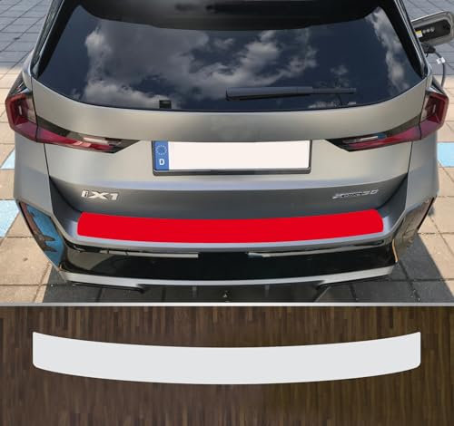 Lackschutzfolie Ladekantenschutz transparent 150 µm stark kompatibel mit BMW X1 und iX1 ab 2022 mit M-Paket, Folienstärke 150 µm !!!