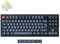 Keychron V3 Max QMK/VIA Drahtlose Mechanische Tastatur,DE-ISO Layout 87 Tasten RGB Bluetooth/2.4 GHz/Wired Hot-Swappable Gateron Banane Switch für Mac Windows Linux