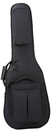 Baoblaze Tasche für E-Bassgitarre, Bass-Gigbag, Rucksack mit Schultergurt, tragbares Oxford-Gewebe mit Tragegriff, E-Bass-Koffer