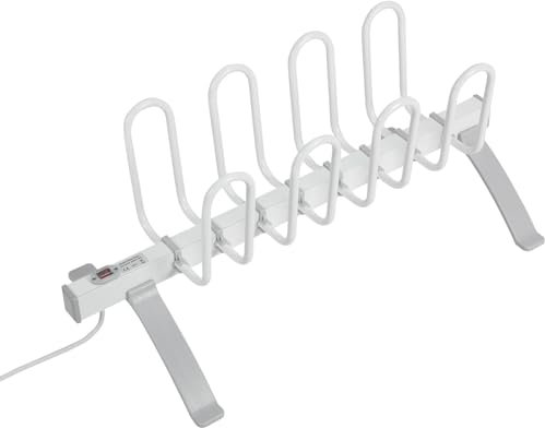 Sèche-chaussures, sèche-chaussures électrique, thermostat intelligent, machine de séchage de chaussures électriques, support de séchage, sèche-chaussures et chauffe-bottes, chaussures et sacs (blanc