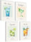 Cocktail Bilder Küche Cocktail Poster Cocktail Deko Poster Aesthetic Bar Deko Küchenbild Küchenposter Cocktails Bild Küchen Bilder für Küche Cocktail Karten (Cocktails 2, 4x A4 | ohne Rahmen)