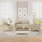 Vesgantti Sofa Sets Beige Sofa Stoff Montage ohne Werkzeug