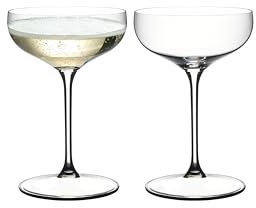 RIEDEL Coupe/Cocktail - Kristallglas - 350ml (voll) - 2er Set - 6424/09 - Grape at Vintage Cocktail Glas, Spülmaschinenfest