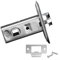 Tubular Latch for Bathroom Privacy Doors Smooth Operation Internal Bolt Lock (40MM)