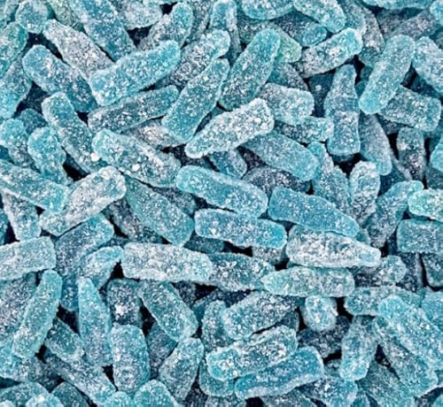 Fizzy Blue Raspberry Bottles - 500G