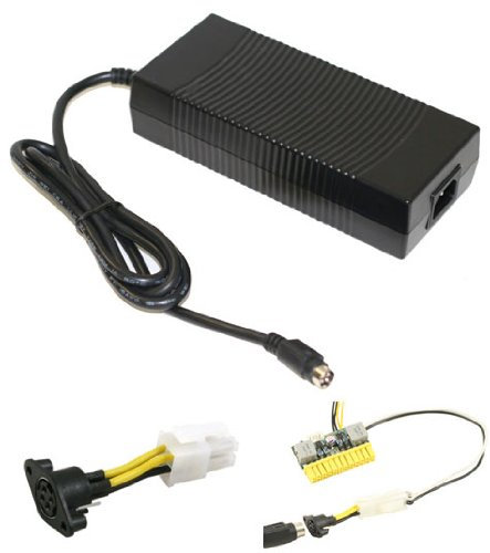 PicoPSU Adaptateur Secteur CA avec câble Adaptateur connecteur Mini-Fit Jr 12 V 16 A 192 W
