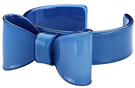 JOE COOL Armreif Schleife (blau) Made mit Acryl