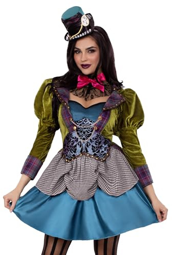 Leg Avenue Damen - Deluxe Mad Hatter Kostüm