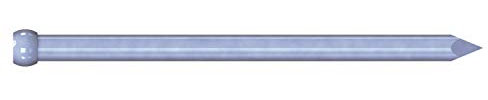 Nägel, Drahtstifte, 1,6 x 30 mm DIN 1152, Stahl, Stauchkopf, verzinkt, blau pass., 500 Stück
