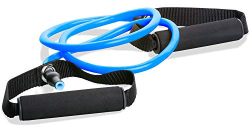 SL StarTube Fitness Expander mit Griffen I In 4 Stärken erhältlich I Hautfreundliche Gymnastikbänder Latexfrei, Puderfrei I Widerstandsbänder ideal für Krafttraining und Fitness