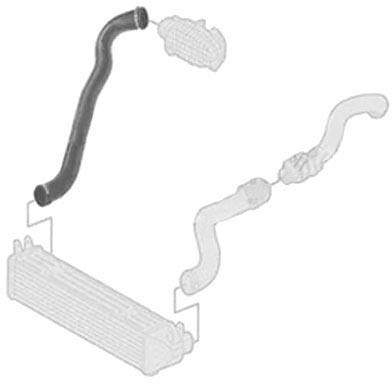 Borg & Beck BTH1304 Turbo Hose To Fit LR Discovery 2 7 V6 04-09