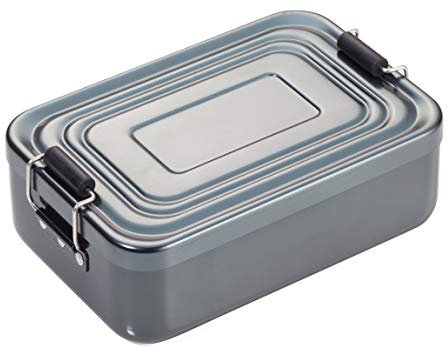 Troika Unisex – Erwachsene Lunchbox, Titanfarben, Brotdose
