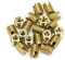 20 Stücke 302 Kohlenstoffstahl Selbstschneidende Gewindeeinsatz Schraube Buchse Reparatursatz Gewinde Reparatureinsatz(Inner M2*0.4 Outer M4.5 * 0.5)