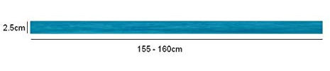 Fabrics-City FELLBAND 2,5CMX155cm KUNSTFELL TISCHBAND TISCHLÄUFER DEKOBAND Fell FÜR Dekoration BASTELN Xmas Weihnachten, 2700(türkis)