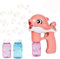 WELLXUNK Seifenblasen-Pistole, Seifenblasenmaschine für Kinder, Seifenblasenpistole mit Seifenblasen Nachfüllflasche, für Kinder & Erwachsene, für Outdoor Party, Hochzeit, Sommerparty(Rosa)