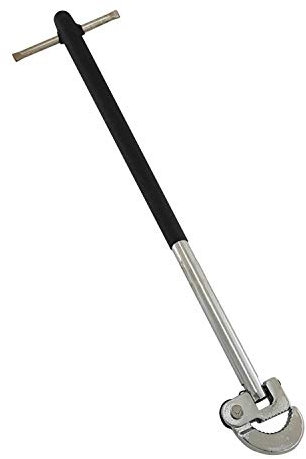 Voche® Plumbers 16 (440mm) Adjustable Basin Wrench Tap Nut Spanner with Double Dipped Foam Grip Handle