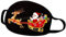 Lulupi Mundschutz Multifunktionstuch Weihnachten Waschbar Maske Lustig Weihnachtsmotiv Mund und Nasenschutz Baumwolle Rentier Elch Motiv Mundbedeckung Weihnachts Halstuch Schals für Herren Damen