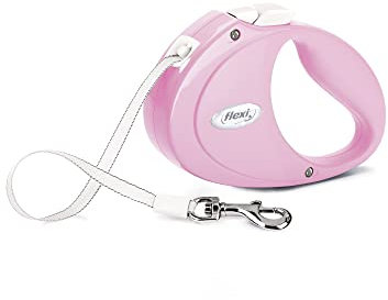 Flexi - PU00T2-251-RO - Dog Lead - Retractable Lead - Puppy Tape - 2 m - Pink