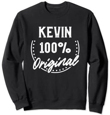 Lustiges Namensschild mit Aufschrift My Name Is Kevin Sweatshirt