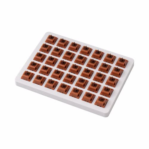 Keychron Gateron Cap V2 Switch Set Cap Golden-Brown 35 Stück.
