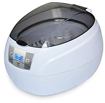 Haushalts-42-kHz-Ultraschall-Brillenreinigungsmaschine, 750 ml kleine tragbare Reinigungsbox, geeignet für Reinigungsgeräte für Schmuck, Uhren und Brillen.