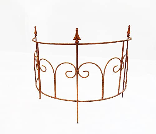 Beeteinfassung halbrund 70 x 38 x58 cm