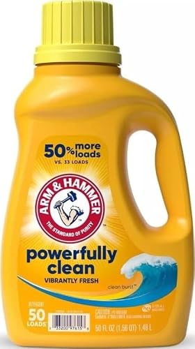 Arm & Hammer, Liquid Detergent Clean Burst, 50 Fl Oz