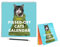 Animal Desk Kalender 2024, Pissed-Off Cats Wandkalender Planen und Organisieren des Kalenders Perfekt for Zuhause, Schule und Büro, 2 Stück