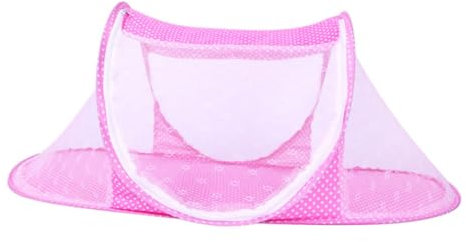 Abaodam Mückennetz Für Babyschlaf Tragbar Zusammenklappbar Für Babybett Neugeborenennetz Krippennetz Mit Feinen Löchern Für Gute Belüftung Schützt Vor Insekten Leicht Und Weich