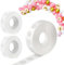 FADII 600 PCS Balloon Glue Dots Removable Balloon Sticky Spots,Extra Strong Glue Dots Double Sided for Birthday Party Wedding Christmas Decorations and DIY Scrapbooking Craft