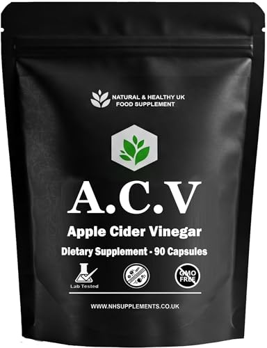 Apple Cider Vinegar (90 Capsules) - Suitable for Vegans