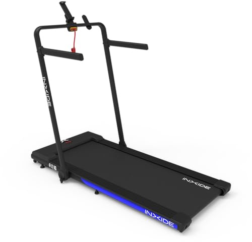 Bodytone – Klappbares Laufband – Bluetooth-Konnektivität FitShow und Zwift – Höchstgeschwindigkeit 10 km/h – Lautsprecher – Modell FIT10 Inxide