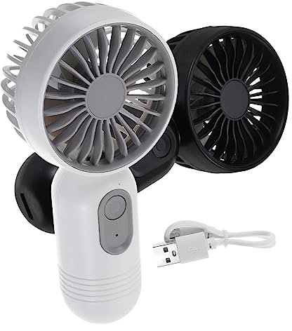 CRILSTYLEO Convenient Personal Fan Mini Fan Portable Rechargeable Handheld for Summer