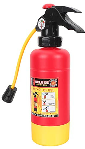 ORFOFE Estintore Giocattolo Per Bambini E Bambine Giocattolo Portatile Con Spruzzatore Dacqua Giocattolo Per Bambini Con Estintore
