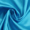 Blausky 2m x 150cm Satin Stoff,Seidiger Futterstoff Meterware aus Polyester Satinstoff Dekostoff Glänzender Stoff zum Nähen für Kostümen Bekleidung Hochzeitskleider Schleife Tischdecken,Blau