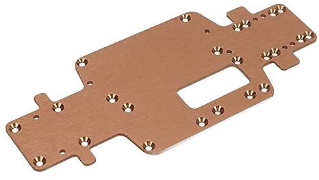 RC Car Chassis Bottom Plate 284161-2555 Aluminum Alloy Lightweight Durable Replacement for 1/28 284161 RC Car