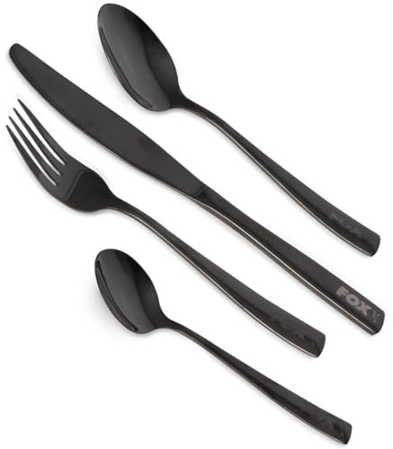 Fox Cookware Black Stainless Cutlery Set CCW041