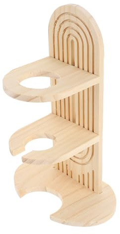 KOCKSHION Hamster Trinkflaschenhalter Holzständer für Meerschweinchen und Kleine Nager