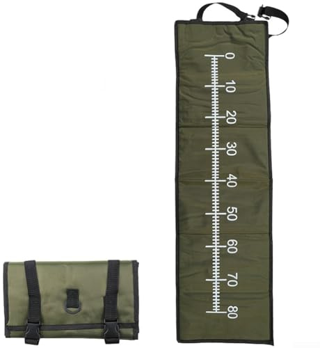 Fish Weigh Sling, Unhooking Mat Large, Fishing Catch Care, Foldable Fish Holder, Nylon Mesh Bag, Giant Carp Sack, Portable Fish Scale, Sea Angling(Fish measurement bag)