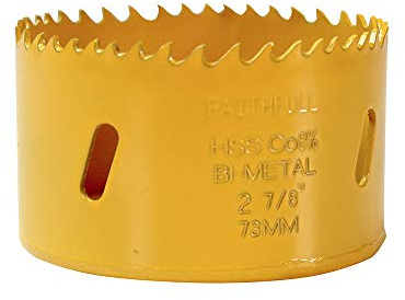 Faithfull FAIHSVP73 Bi-Metal Cobalt Holesaw 73mm