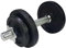 Tunturi Hantel Gusseisen 10kg - Hantelset mit Schraubverschluss - Kurzhantelset - 1 Hantelstange - 30mm - inkl. kostenlose Fitness-App